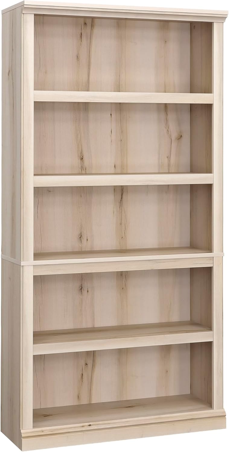 Sauder Miscellaneous Storage 5-Shelf Bookcase/ Book shelf, Select Cherry finish