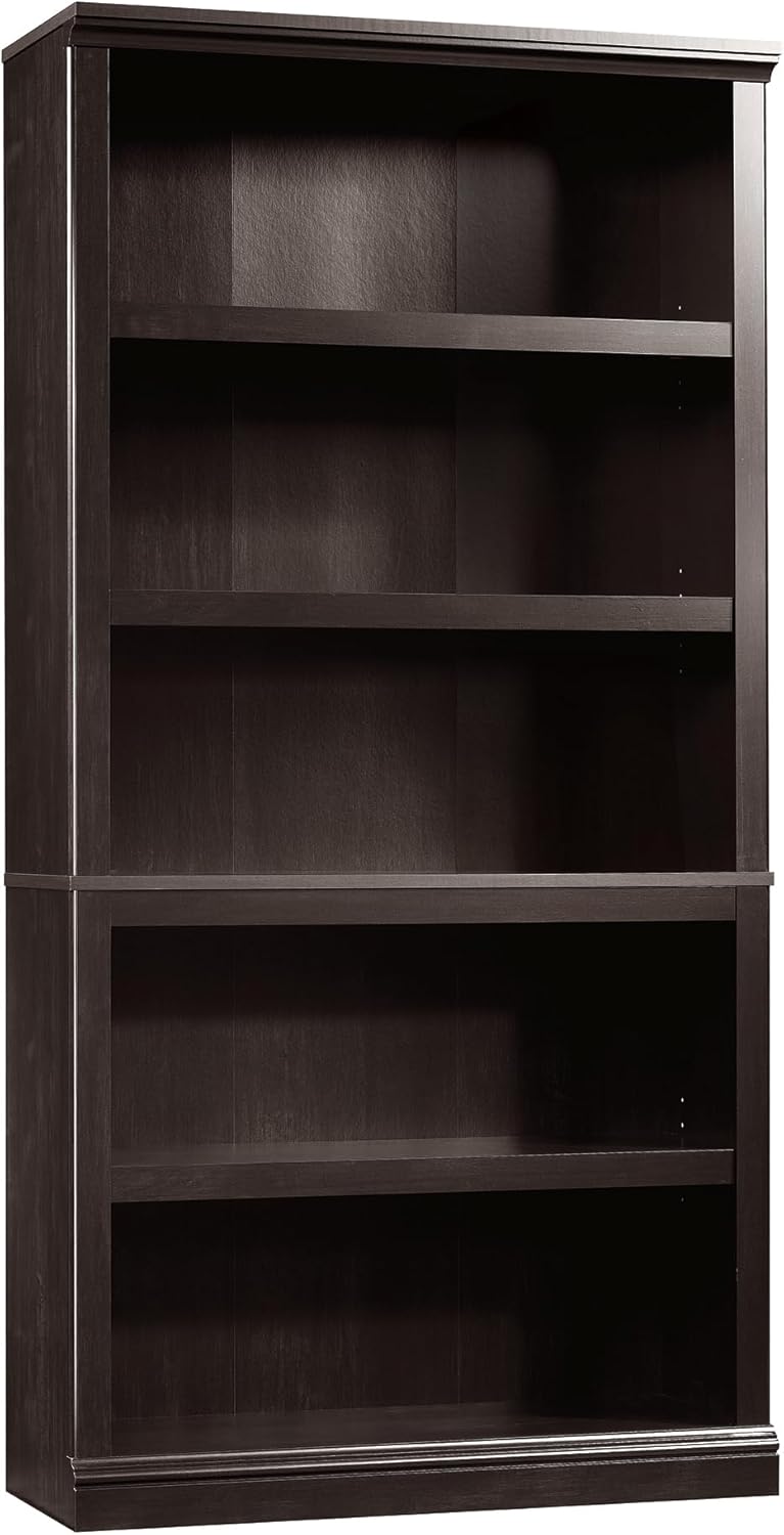 Sauder Miscellaneous Storage 5-Shelf Bookcase/ Book shelf, Select Cherry finish