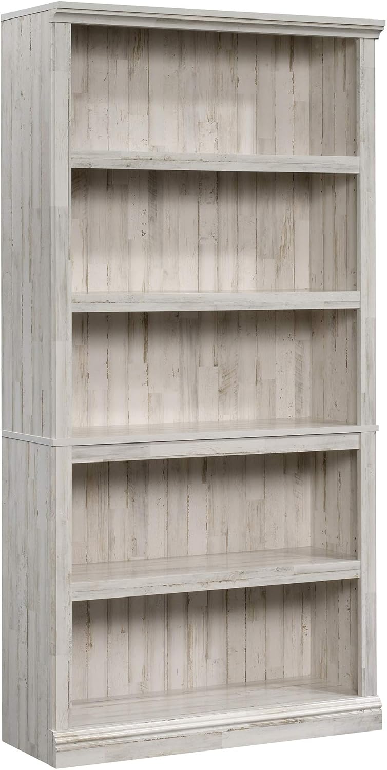 Sauder Miscellaneous Storage 5-Shelf Bookcase/ Book shelf, Select Cherry finish