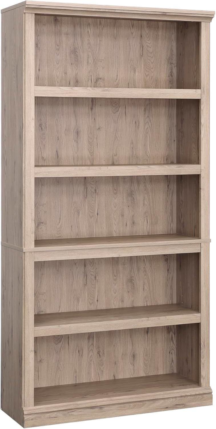 Sauder Miscellaneous Storage 5-Shelf Bookcase/ Book shelf, Select Cherry finish
