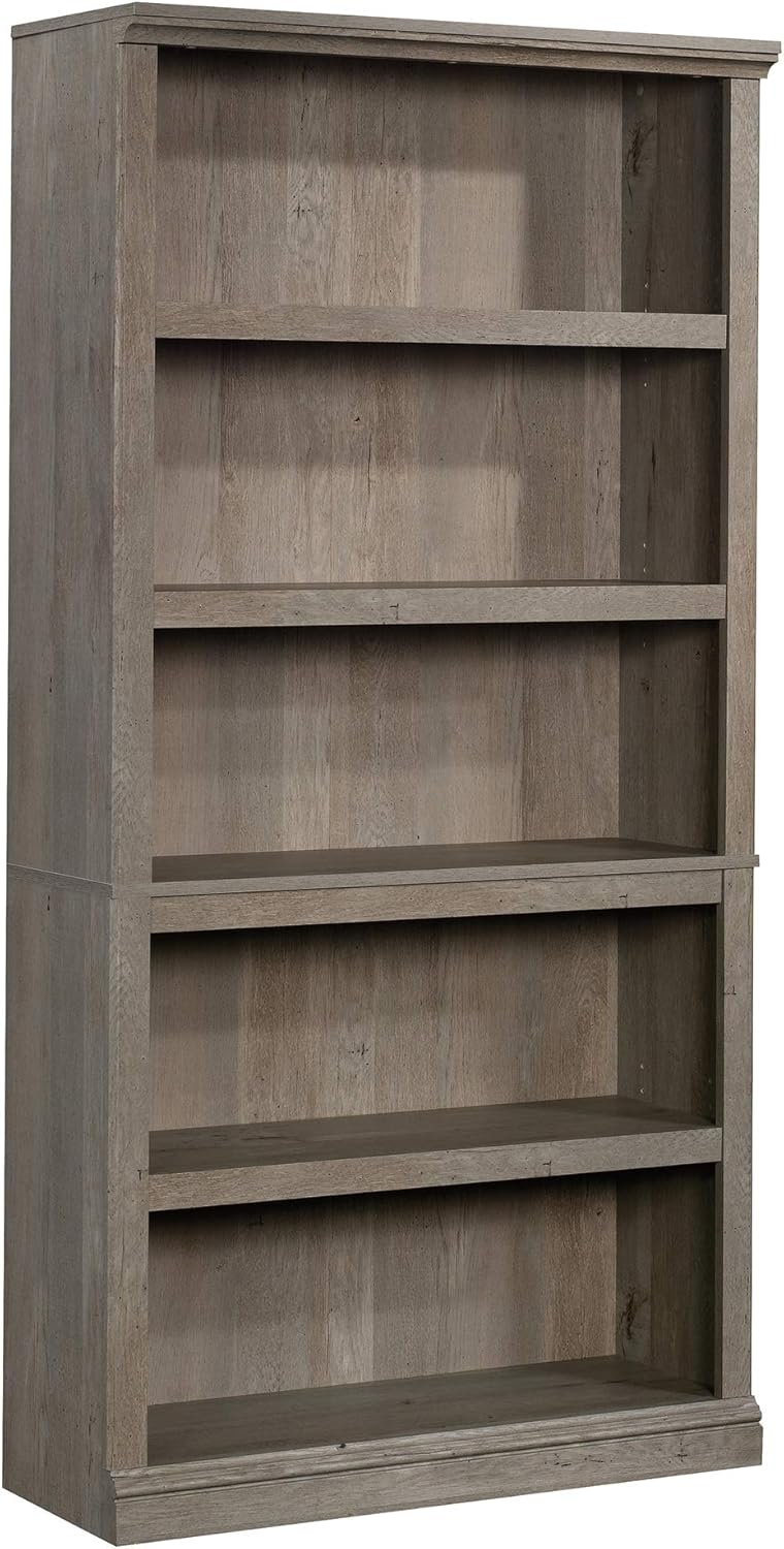 Sauder Miscellaneous Storage 5-Shelf Bookcase/ Book shelf, Select Cherry finish