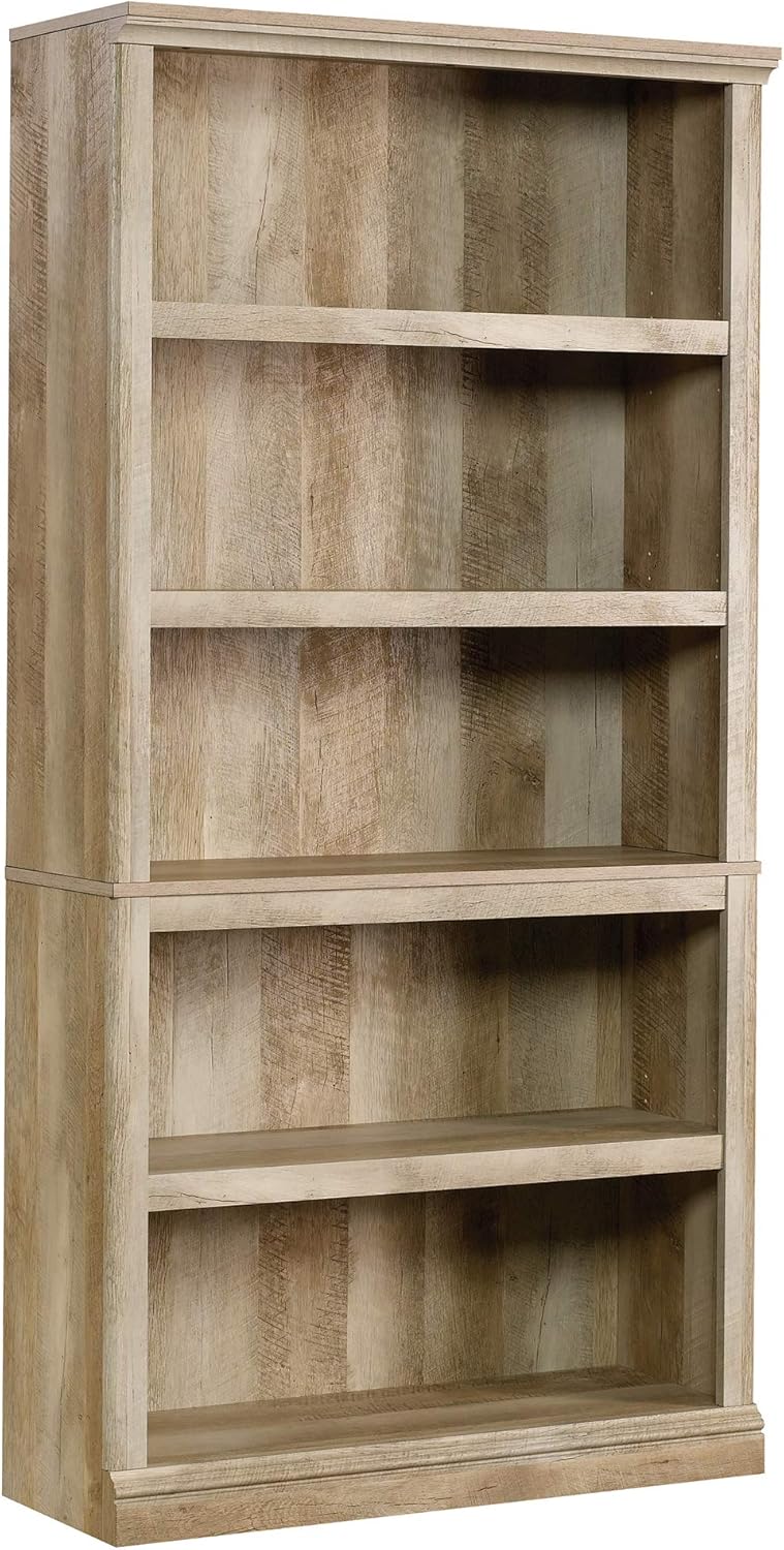 Sauder Miscellaneous Storage 5-Shelf Bookcase/ Book shelf, Select Cherry finish