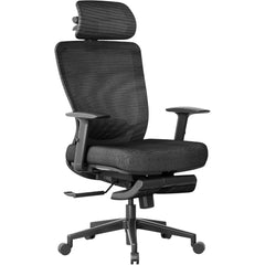 Ergonomic Office Chair,Mesh Back Swivel Computer Chair,Home Office Desk Chairs,with 4D Headrest/Lumbar Support Retractable